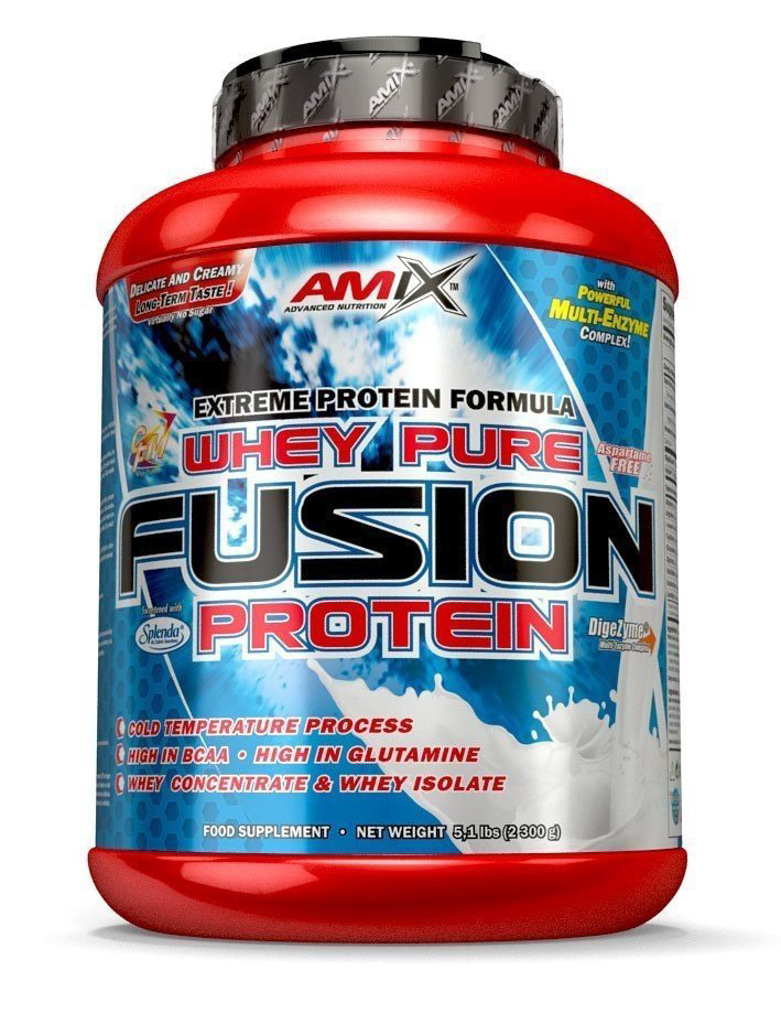 AMIX Whey Pure Fusion Protein 1000 g Čokoláda/Arašídy/Karamel