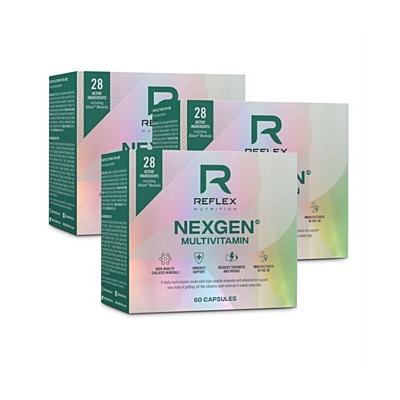 Reflex Nutrition Nexgen 60 kapslí 2 + 1 ZDARMA