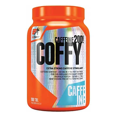 Extrifit Coffy (Kofein) 200 mg, 100 tablet