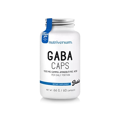Nutriversum GABA, 60 kapslí