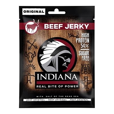 Indiana Jerky Hovězí sušené maso Original, 25 g