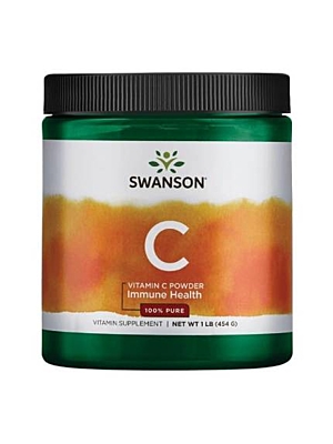 Swanson Vitamín C Prášek 100% čistá forma 454 g