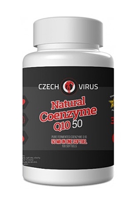 Czech Virus Natural Coenzyme Q10 100 kapslí