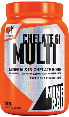 Extrifit Multi Chelate 6! 90 kapslí