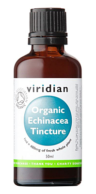 Viridian Echinacea Tincture Organic 50 ml VÝPRODEJ