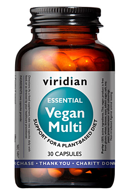 Viridian Vegan Multi 30 kapslí